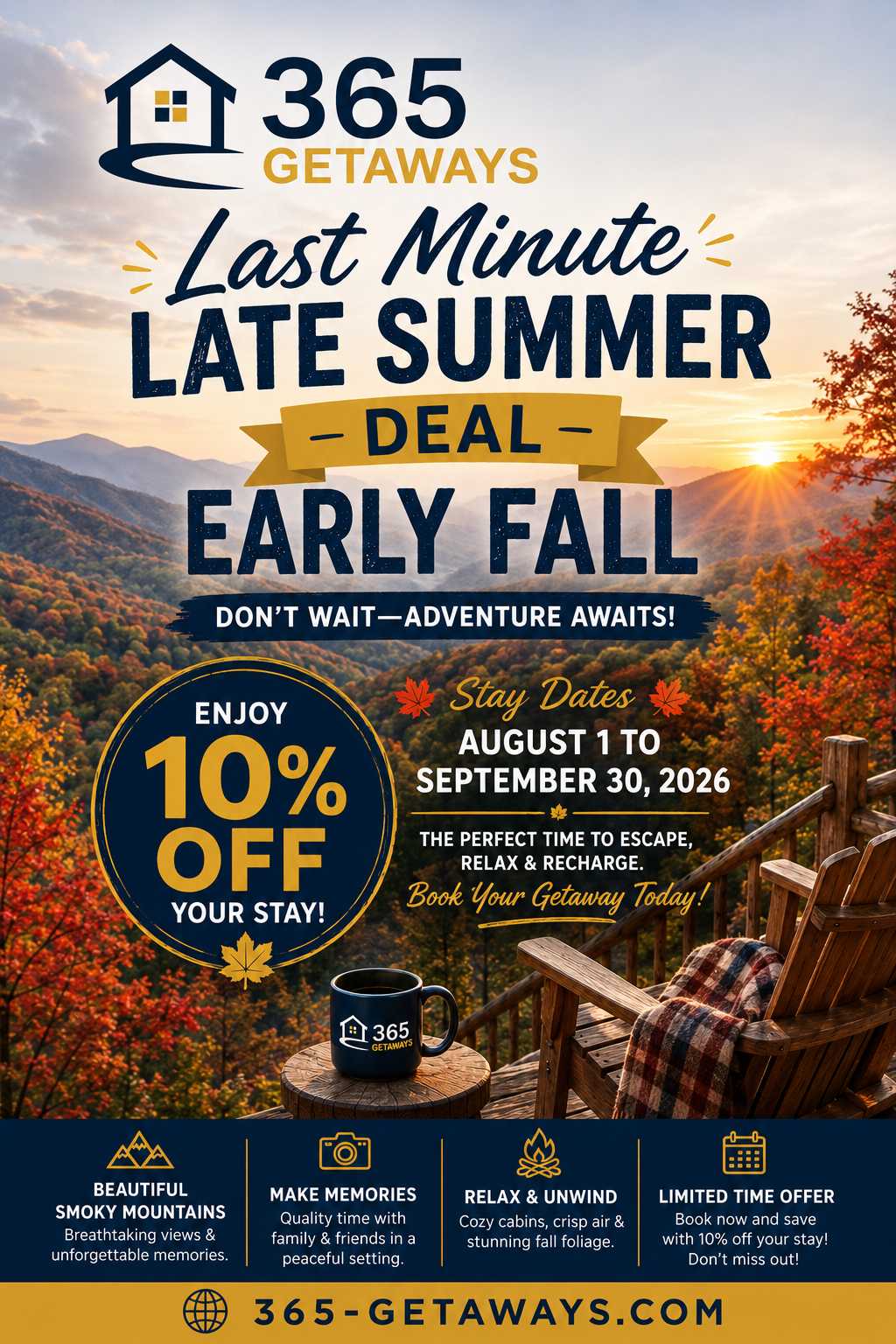 Image for August -September 2026 Special 10% off